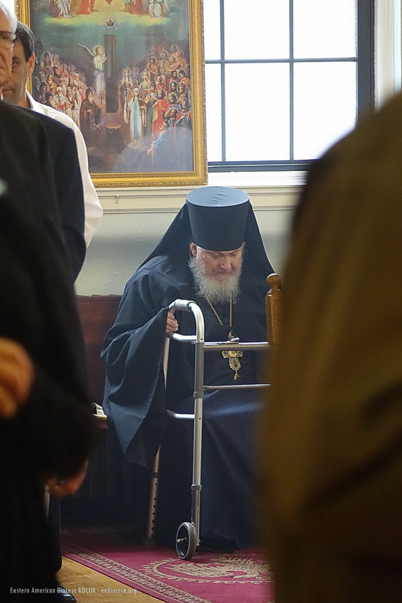 Archimandrite Athanasy (Mastalski). 3 months before his death